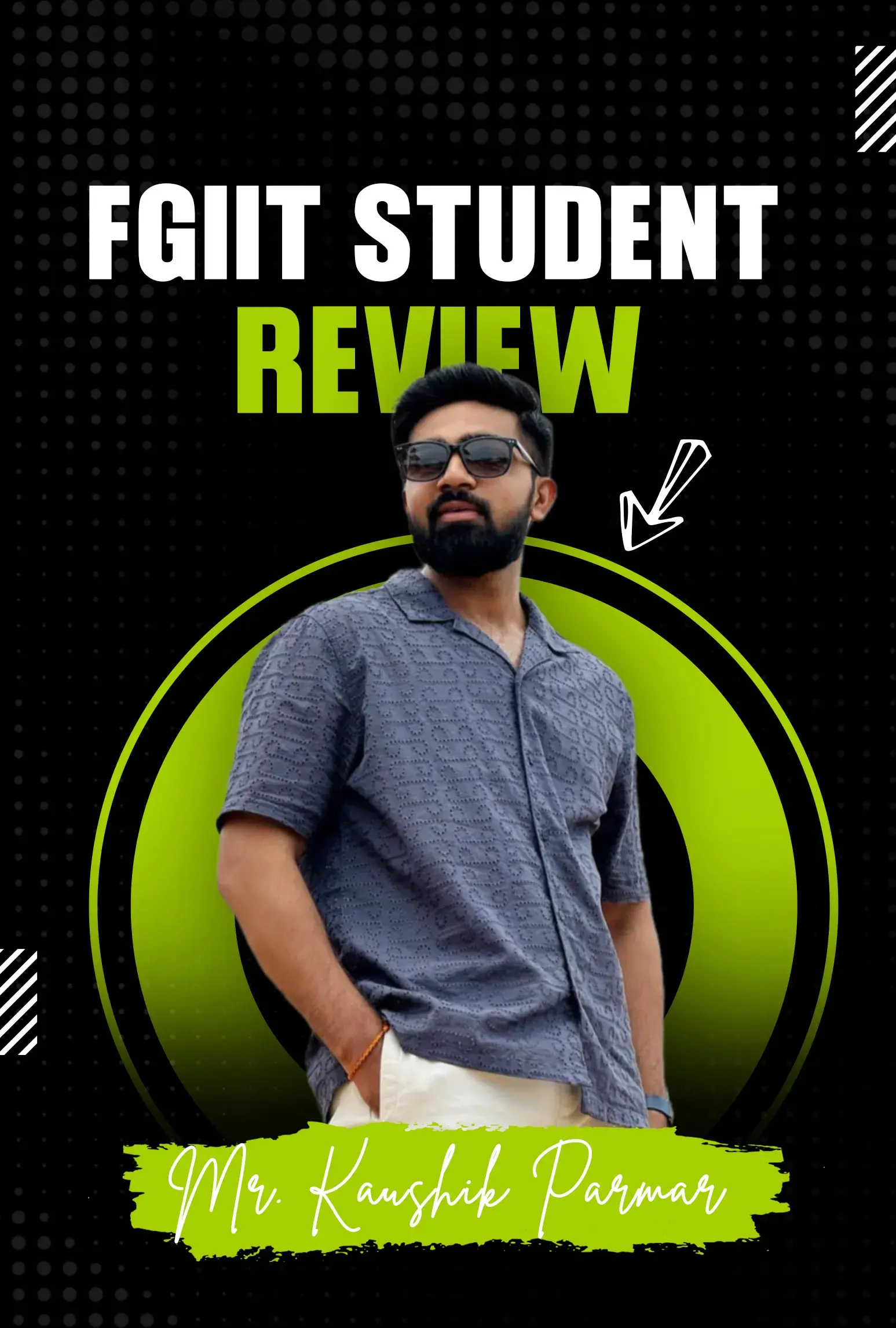 FGIIT student kaushik parmar review