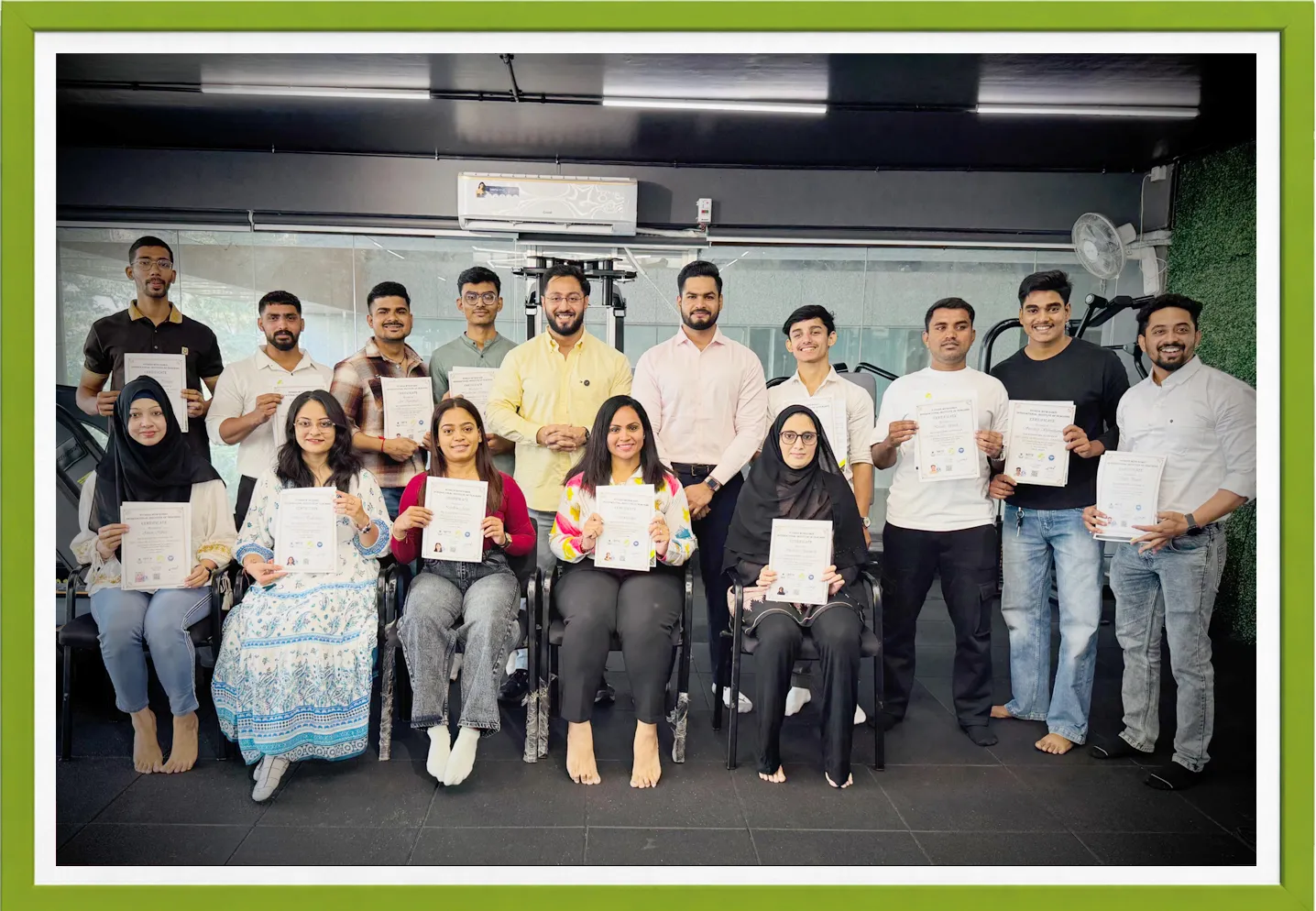 offline Passed out students from our academy