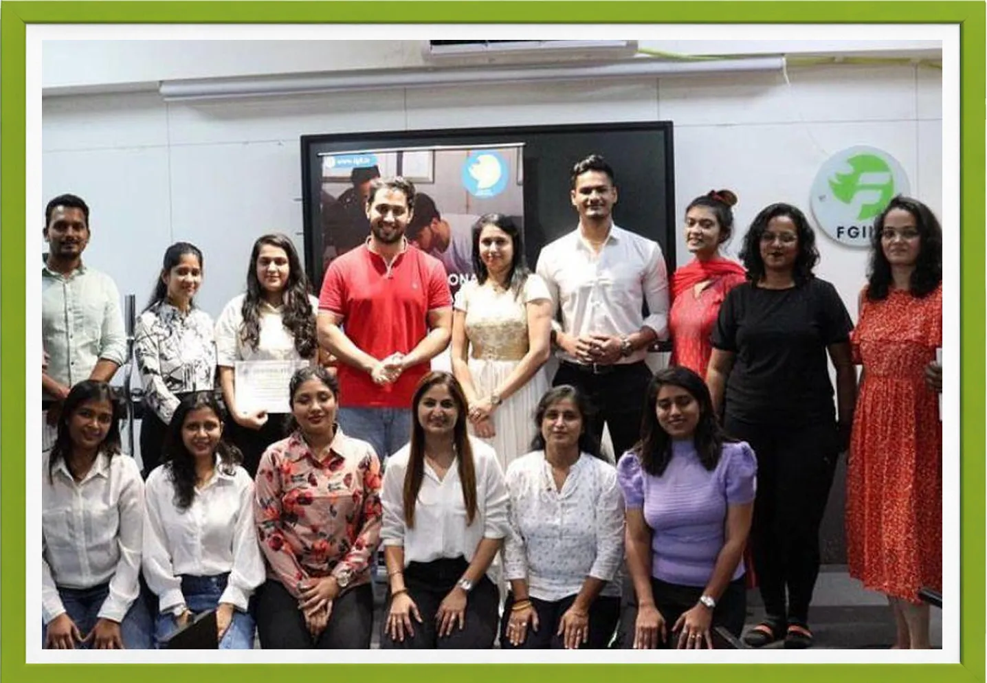 offline Passed out students from our academy