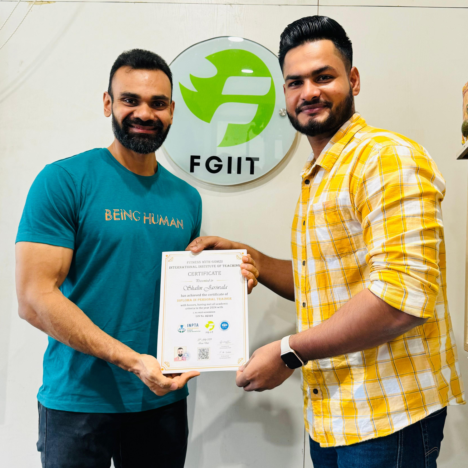 offline Passed out students from our academy