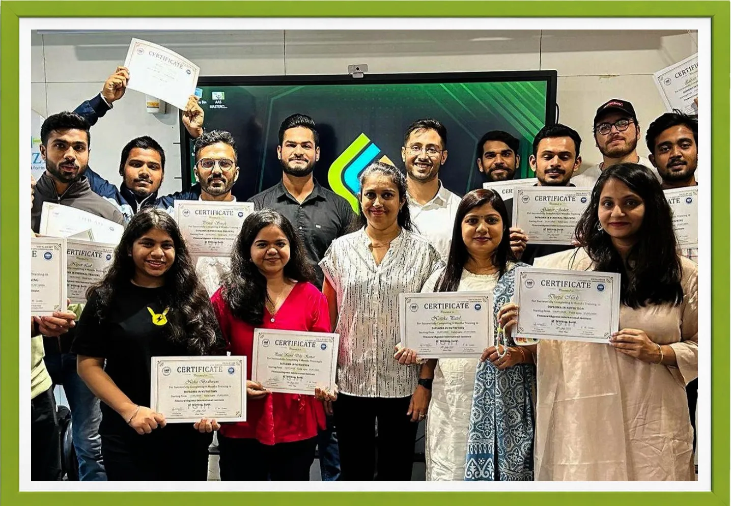 offline Passed out students from our academy