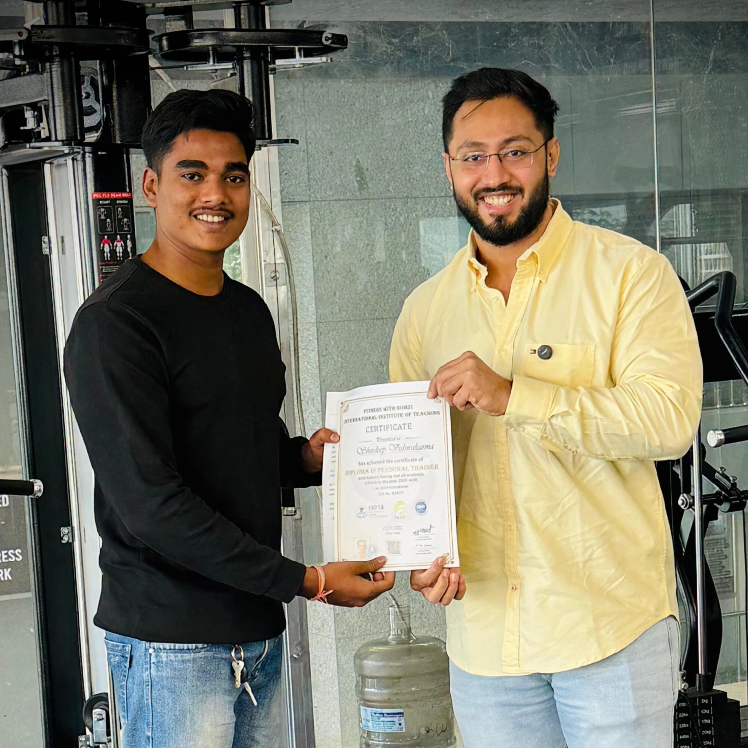 offline Passed out students from our academy