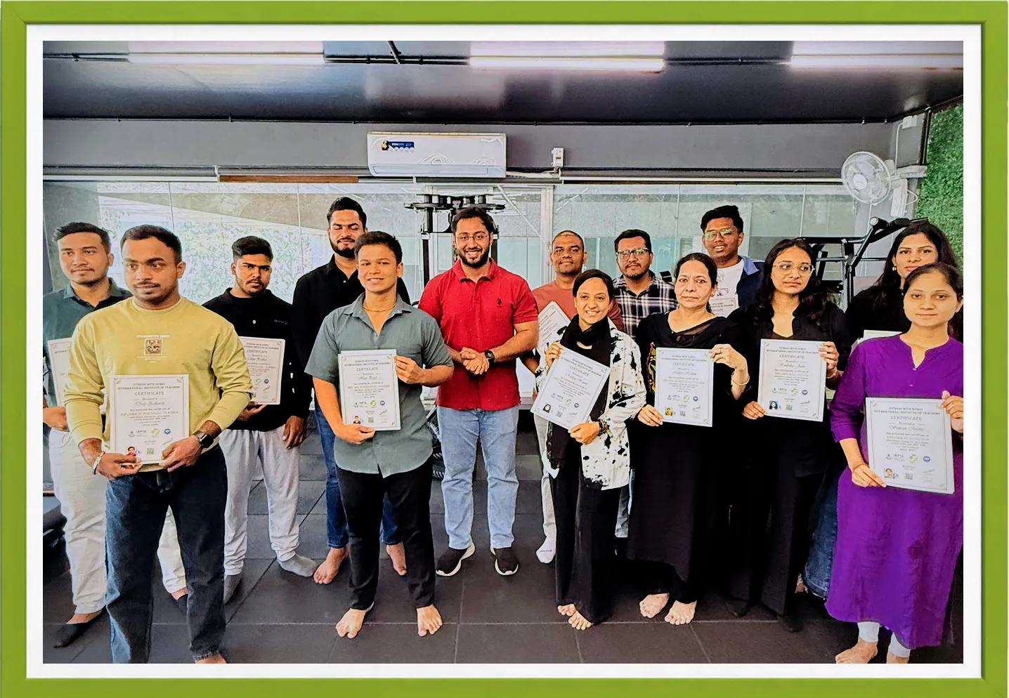 offline Passed out students from our academy