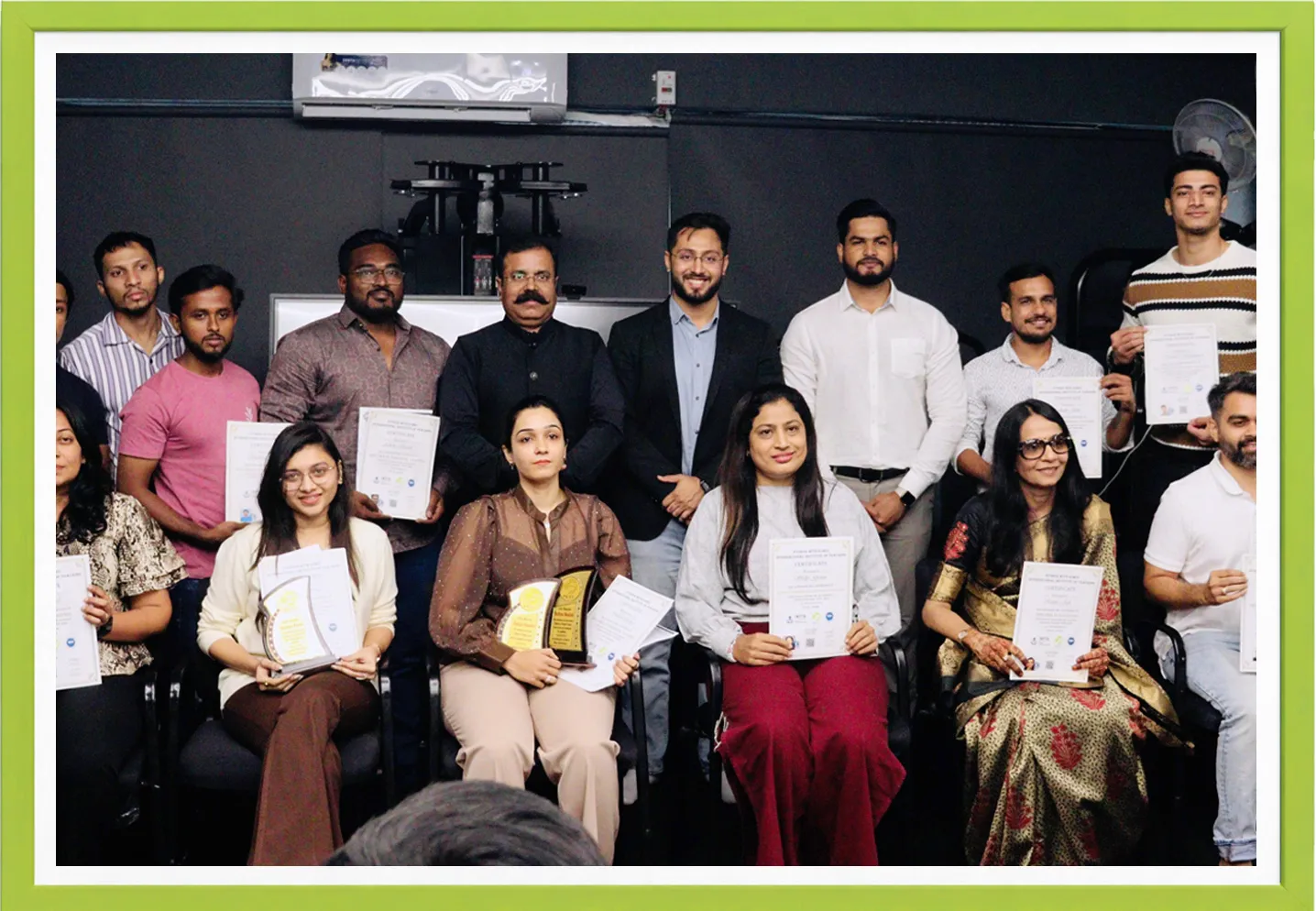 offline Passed out students from our academy