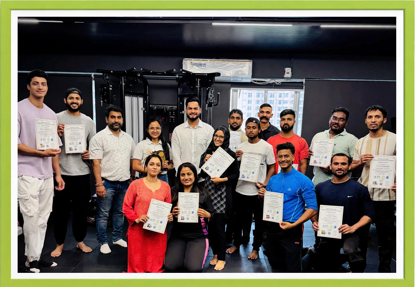 offline Passed out students from our academy