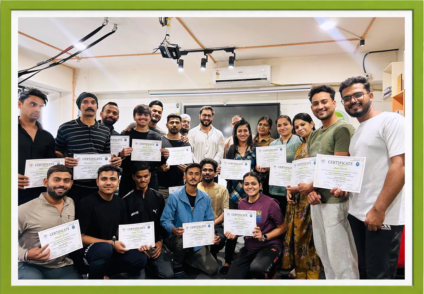 offline Passed out students from our academy